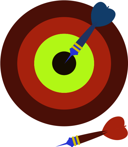 Cartoon Drawing - Cartoon Darts - Vector Graphics - (500x500) Png Clipart Download Cartoon Drawing - Cartoon Darts - Vector Graphics - (500x500) Png Clipart Download