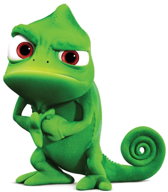 The Video Game Rapunzel Flynn Rider Clip Art - Pascal Tangled (564x648)