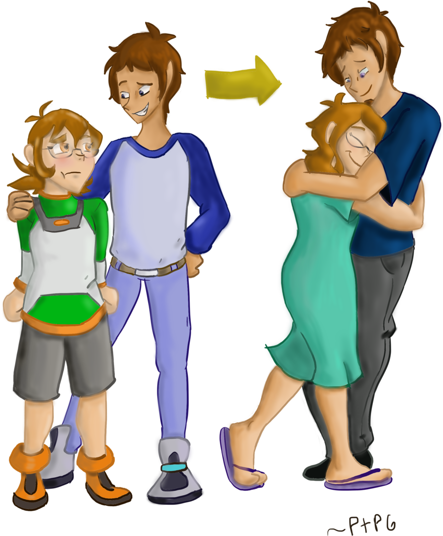 Perrytheplatypusgirl Pidge Ship Week Day 5 Time By - Cartoon (1024x1365)