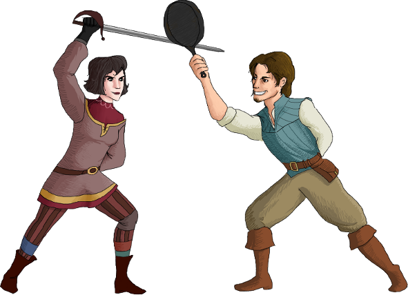 Unusual Sparring Session By Magickalessbreton - Sparring (591x431)