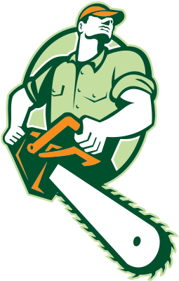 Tree Service In Lexington, Nicholasville, And Versailles - Chainsaw Man Vector (400x400)