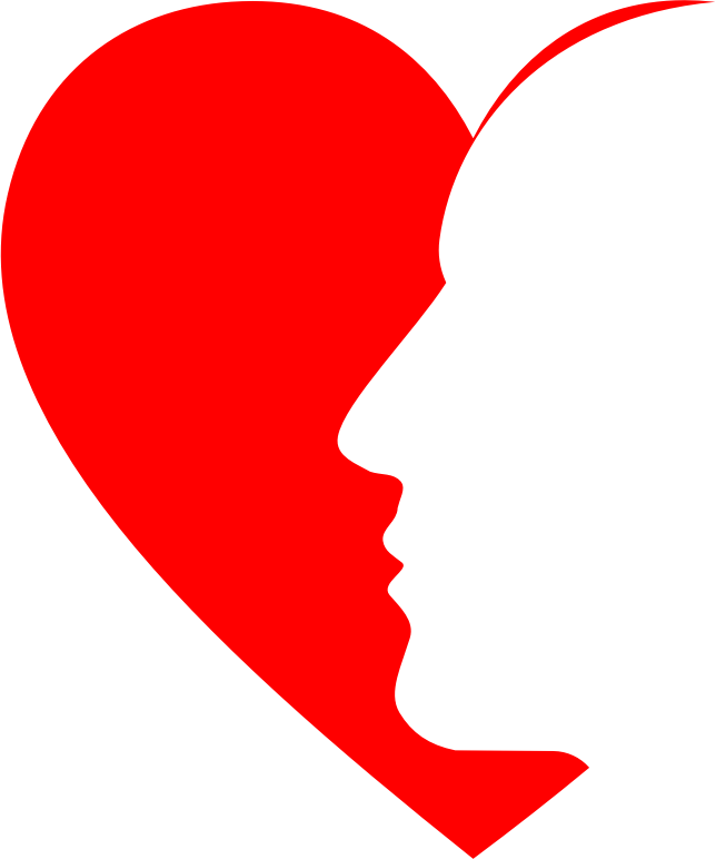 Heart Skull Clip Art - Heart Skull Clip Art (644x772)