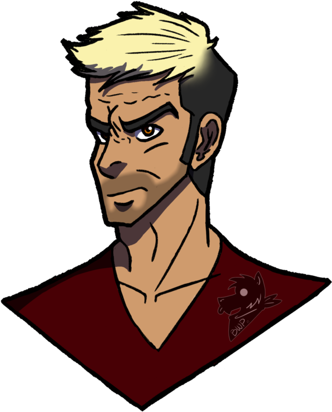 Rex By Big Wolf Pup - Cartoon (857x931)