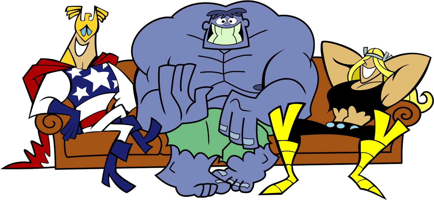 Dexters Laboratory Clipart Clip Art - Dexter's Laboratory Justice Friends (1600x1066)