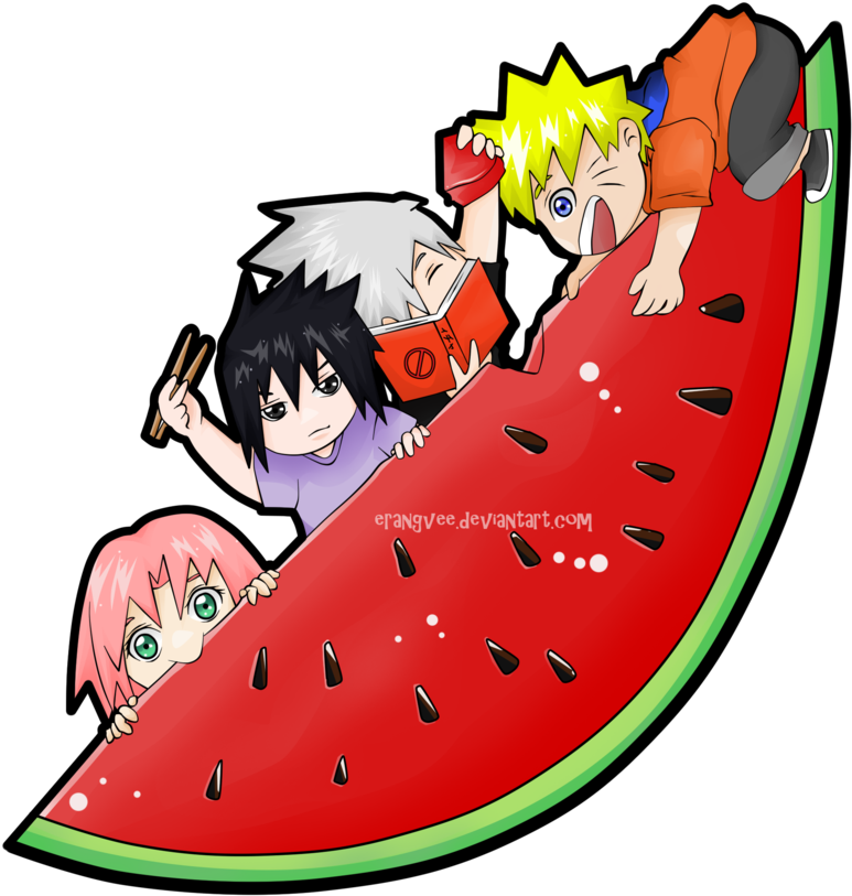 Watermelon By Erangvee - Steemit (829x963)