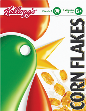 Kellogg's Cornflakes - Kellogg's Corn Flakes Logo (400x400)