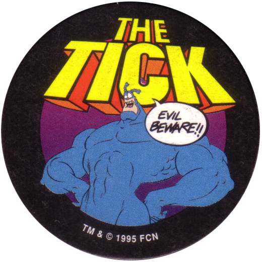 The Tick The Tick Evil Beware - Tick Cartoon (520x520)