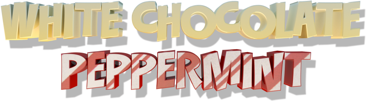 White Chocolate Peppermint - Calligraphy (800x400)