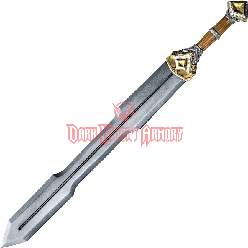 Dwarf Double Edge Larp Sword - Marker Pen (850x850)