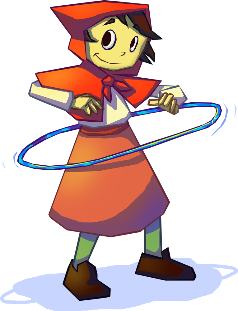 Art Of The Hula - Cartoon (765x997)