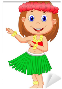 Cartoon Hula Girl (400x400)