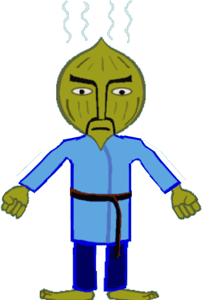 Chop Chop Master Onion - Cartoon (750x650)