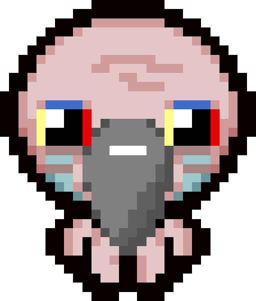 -the - Binding Of Isaac Afterbirth Plus Isaac (512x603)