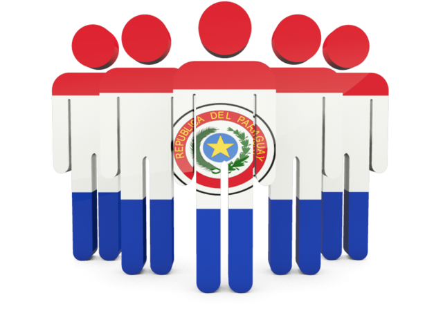 Illustration Of Flag Of Paraguay - Democratic Republic Of Congo Png (640x480)