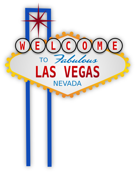 Las Vegas Sign Clip Art At Vector Clip Art - Blank Las Vegas Sign Template (468x599)