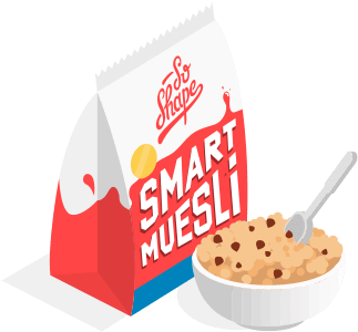 Smart Muesli - Cake (374x363)