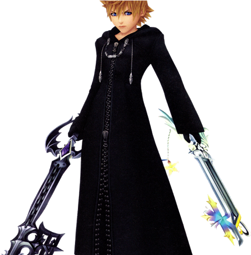 Pictures Of People Falling Down - Kingdom Hearts Organization Xiii Roxas Halloween Cosplay (512x512)