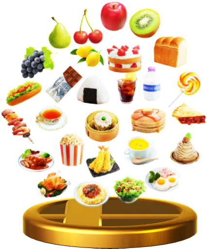Items And Rewards - Super Smash Bros Wii U Food (512x512)