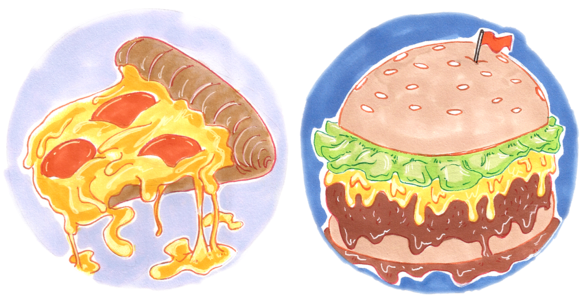 Greasy Food Set - Ice Cream (600x301)