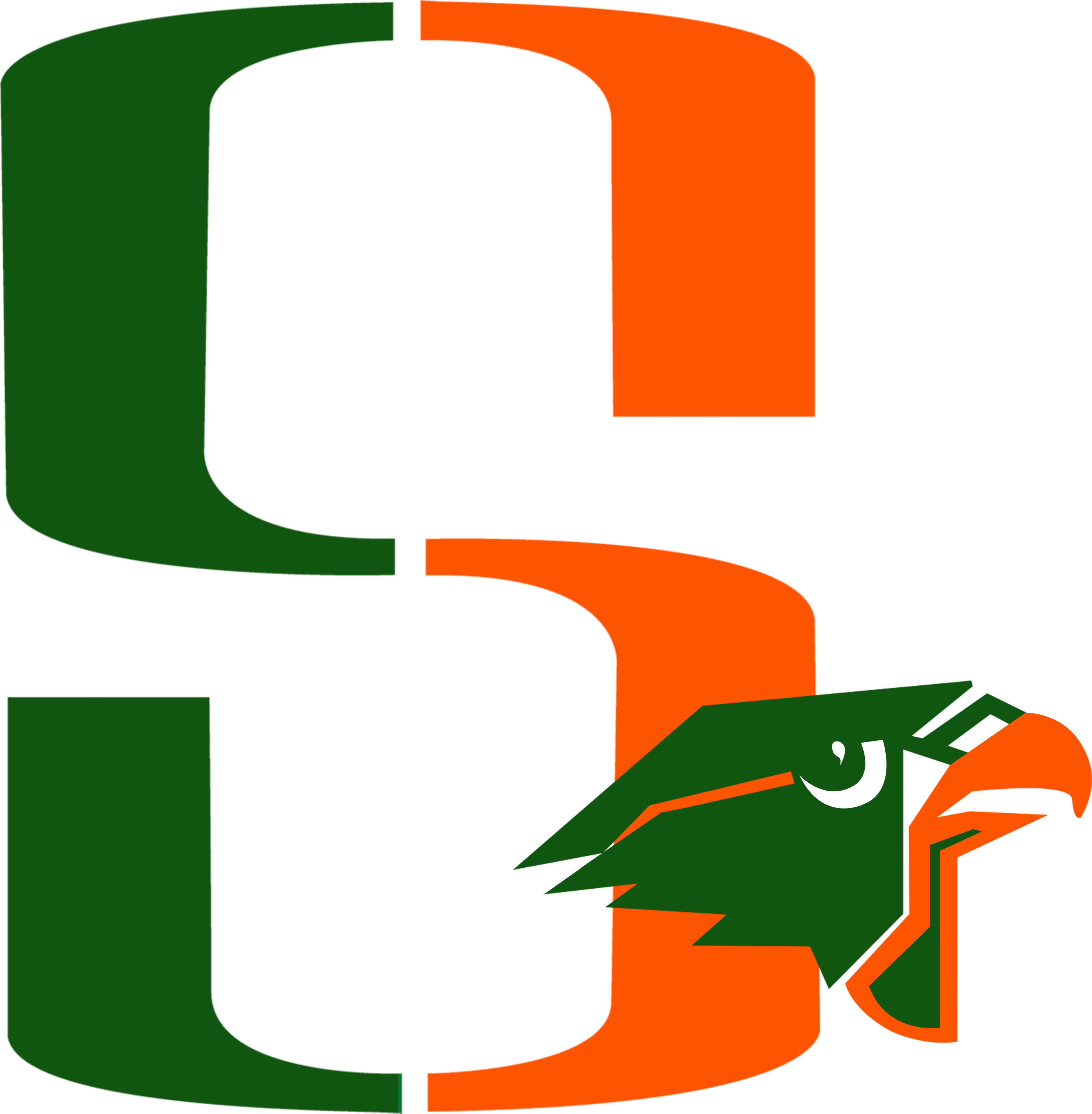 Harlingen South Logo 2 By Paul - Harlingen High School South (3239x3128)