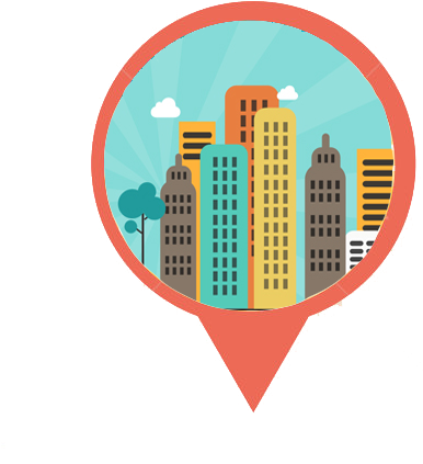 Best Images Of Feel Better Soon Stock Vector Flat City - City Icon Vector Png (450x470)