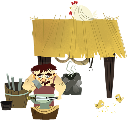 This Is The Illustration I Made Last Year For The Historical - Cartoon (686x420)