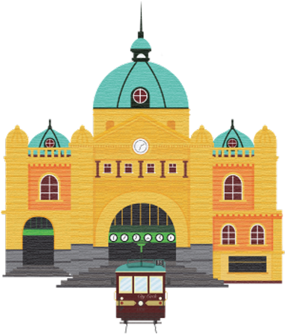 Melbourne Banner - Graphic Design (1500x1500)