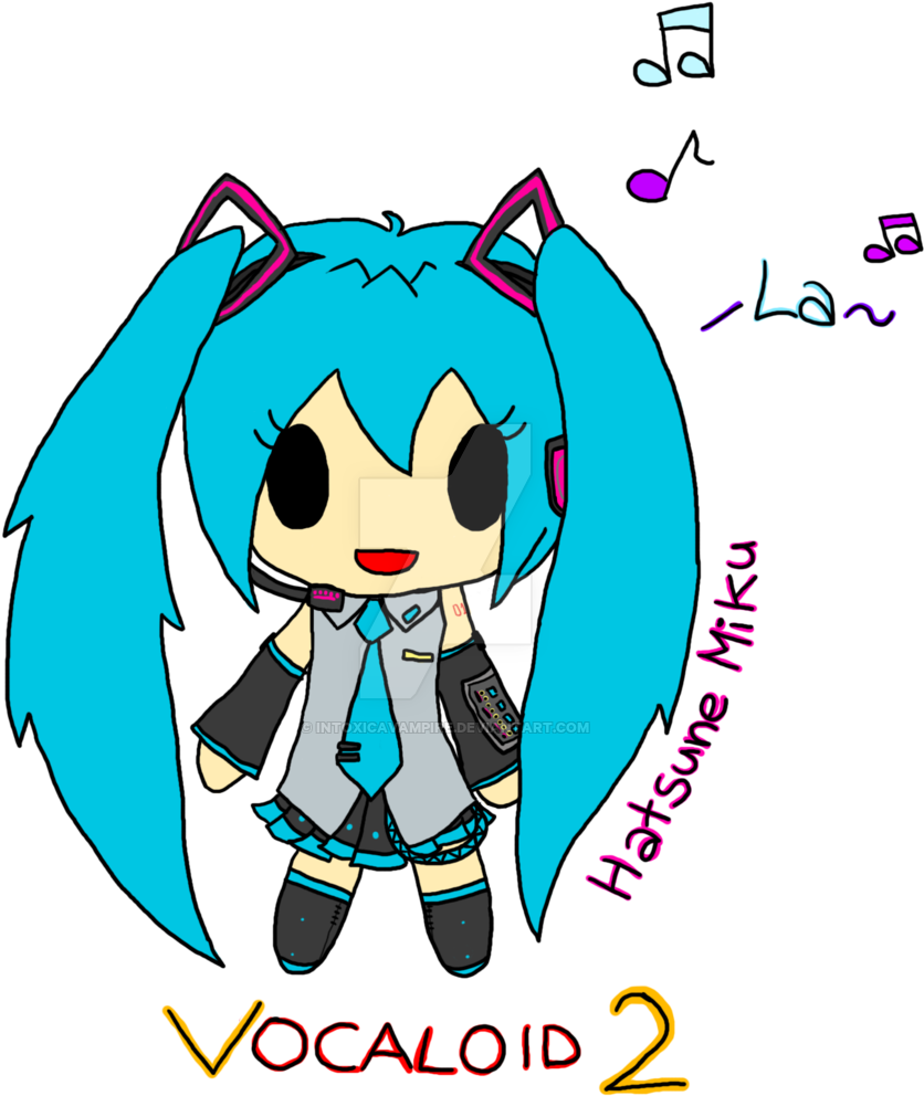 Hatsune Miku Tokidoki By Intoxicavampire Hatsune Miku - Cartoon (900x1095)