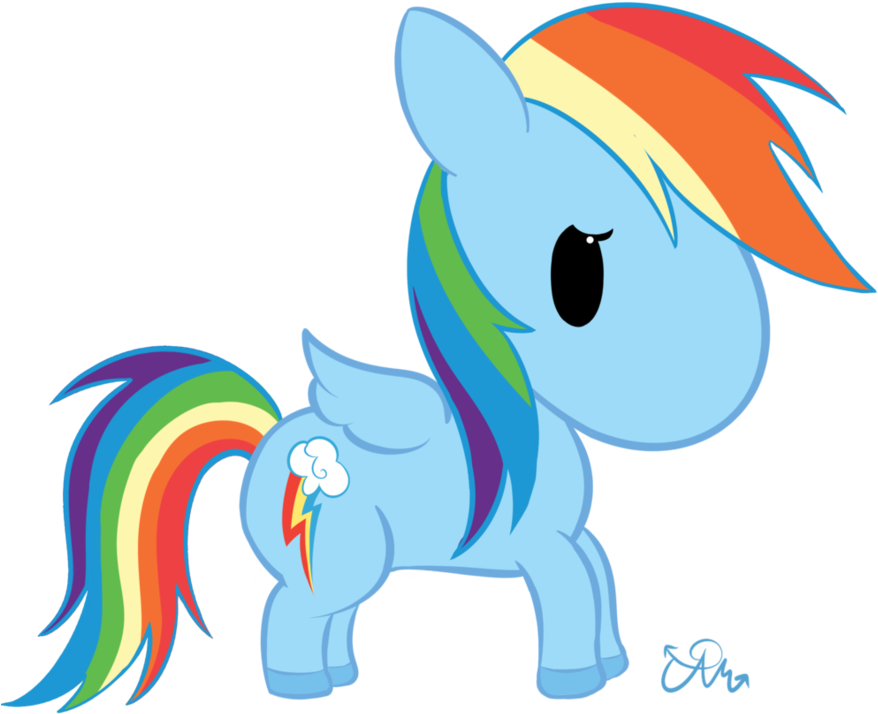 Tokidoki Rainbowdash By Cosmic Candy Shop - Tokidoki Unicorno Rainbow Dash (905x882)
