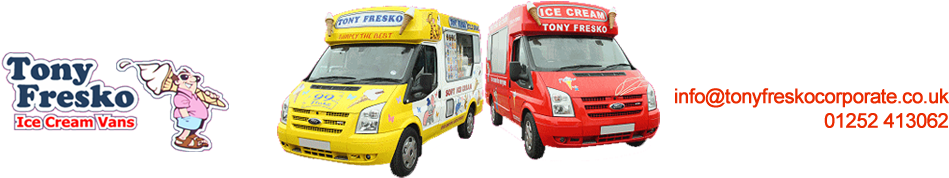 Tony Fresco Ice Cream Ltd - Ford Transit (970x248)