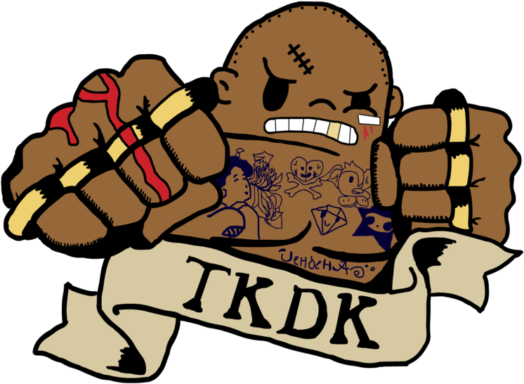 Tokidoki Boxeador Fight Club By Newboyem - Cartoon (900x568)