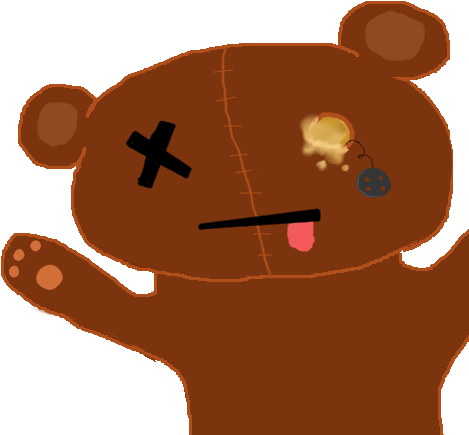 Free Dead Teddy Bear Icon By Candydesufox - Teddy Bear (500x500)