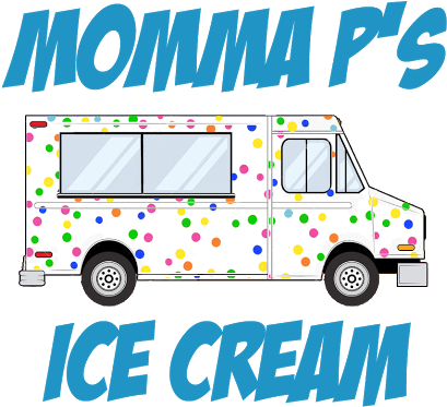 Momma P's Ice Cream Truck - Super Mom! Shower Curtain (608x490)
