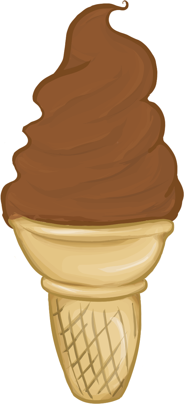 Ice Cream Chocolate Ice Cream By Avenue4 On Deviantart - Chocolate Ice Cream Png (656x1337)