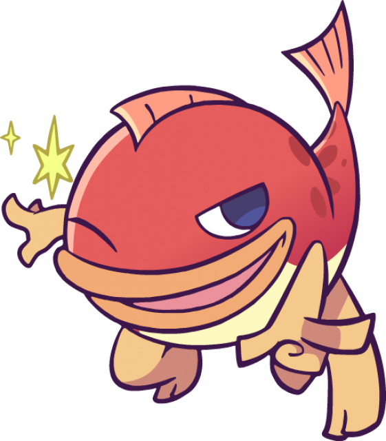 I Guess I Should Watch For Falling Blocks And Puyos - Puyo Puyo Tetris Fish (561x640)