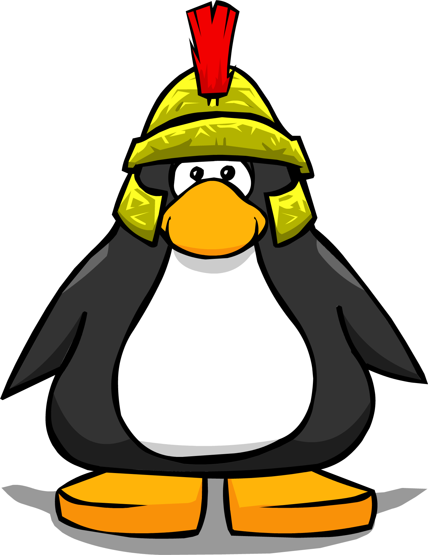 Roman Helmet - Penguin With Chef Hat (1380x1788)