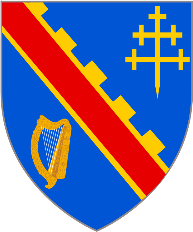 County Of Armagh , Ireland, County Town - Kildare Coat Of Arms (800x800)