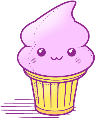 Kawaii Png - รูป การ์ตูน ขาว ดำ (409x459)