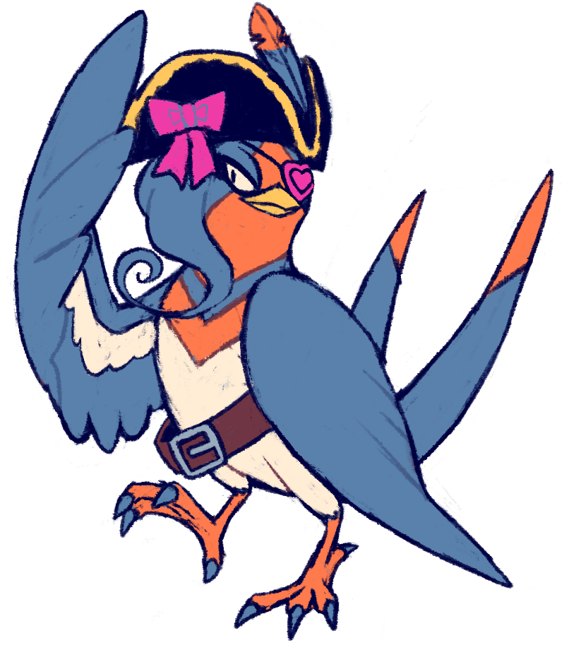 Pirate Swellow By Aonik - Swellow (840x950)