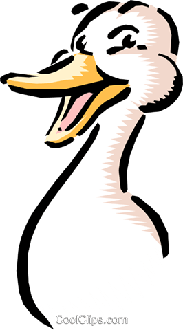 Pato Dos Desenhos Animados Livre De Direitos Vetores - Clip Art (266x480)