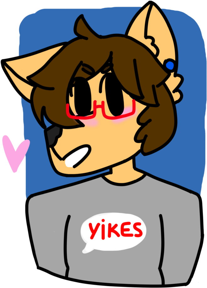 I Ran Into A Burnin' Room By - Cartoon (763x1047)