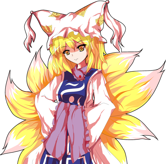 Touhou Ran - Ran Touhou Png (560x555)