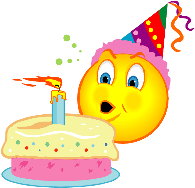 Bowl Eat Ice Cream From Patrick Eating Ice Cream - Birthday Smiley Faces Clip Art (624x600)