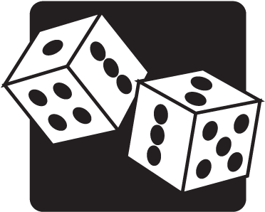 The Group Gets One Point For The Word And 2 Points - Dice Game (459x392)