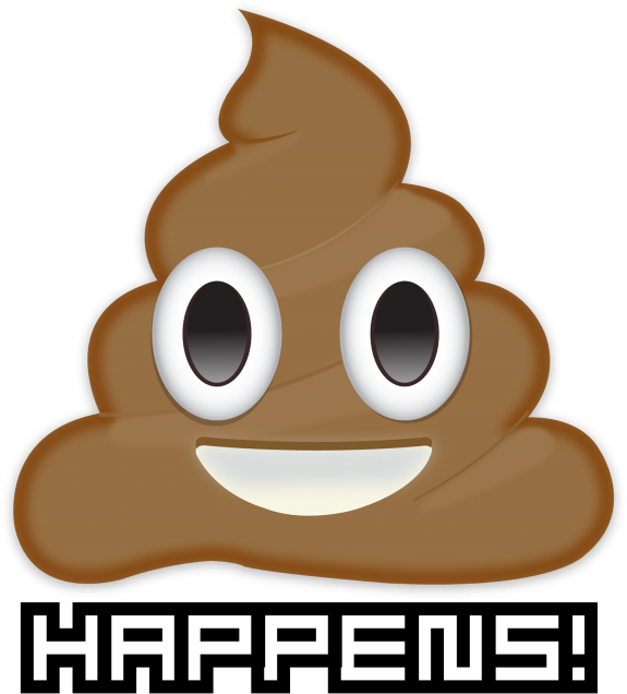 Ice Cream Emoji Poop Download - Sun Protection 45x39 Kothvenchen Shit, Shit Happens (800x686)