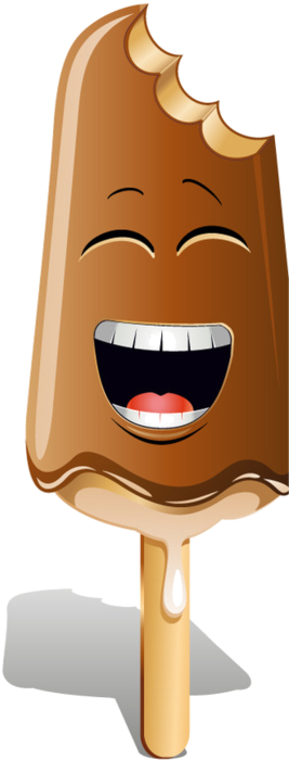 Glaces,ice Cream - Ice Cream Cartoon (281x800)