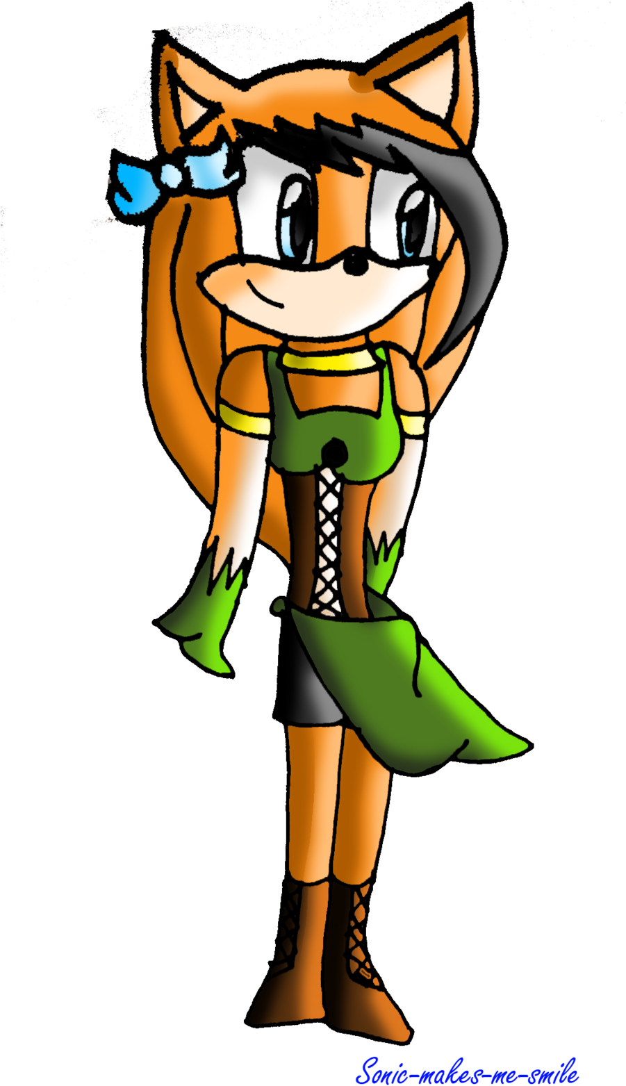 Alina The Hedgehog By Sonic Makes Me Smile - Cartoon (900x1600)