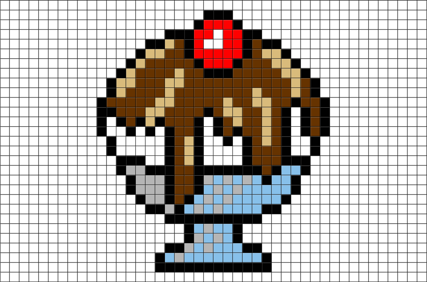 Pixel Art Ice Cream (880x581)