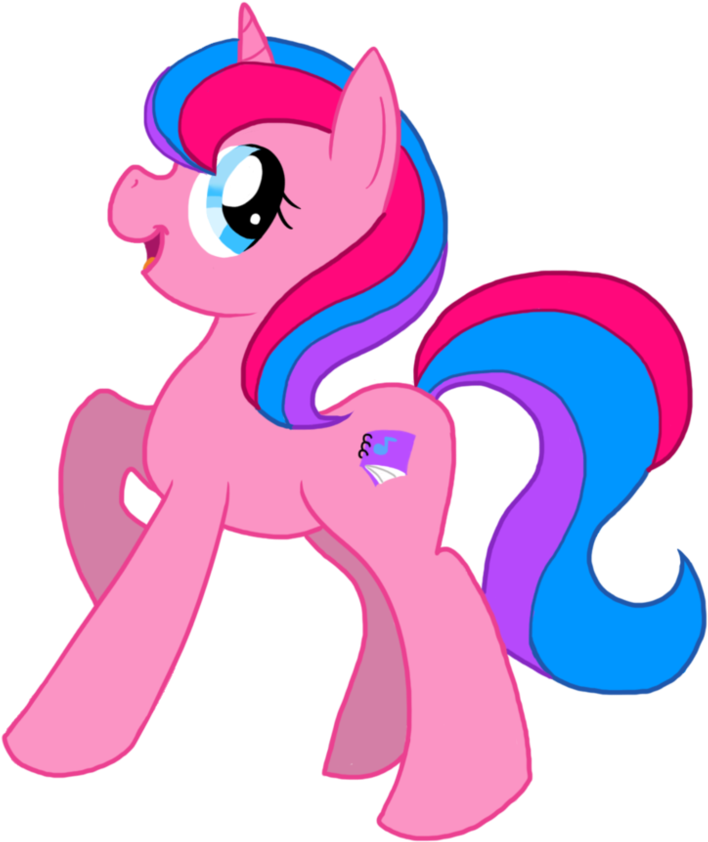 Horse Pink M Clip Art - Cartoon (880x907)