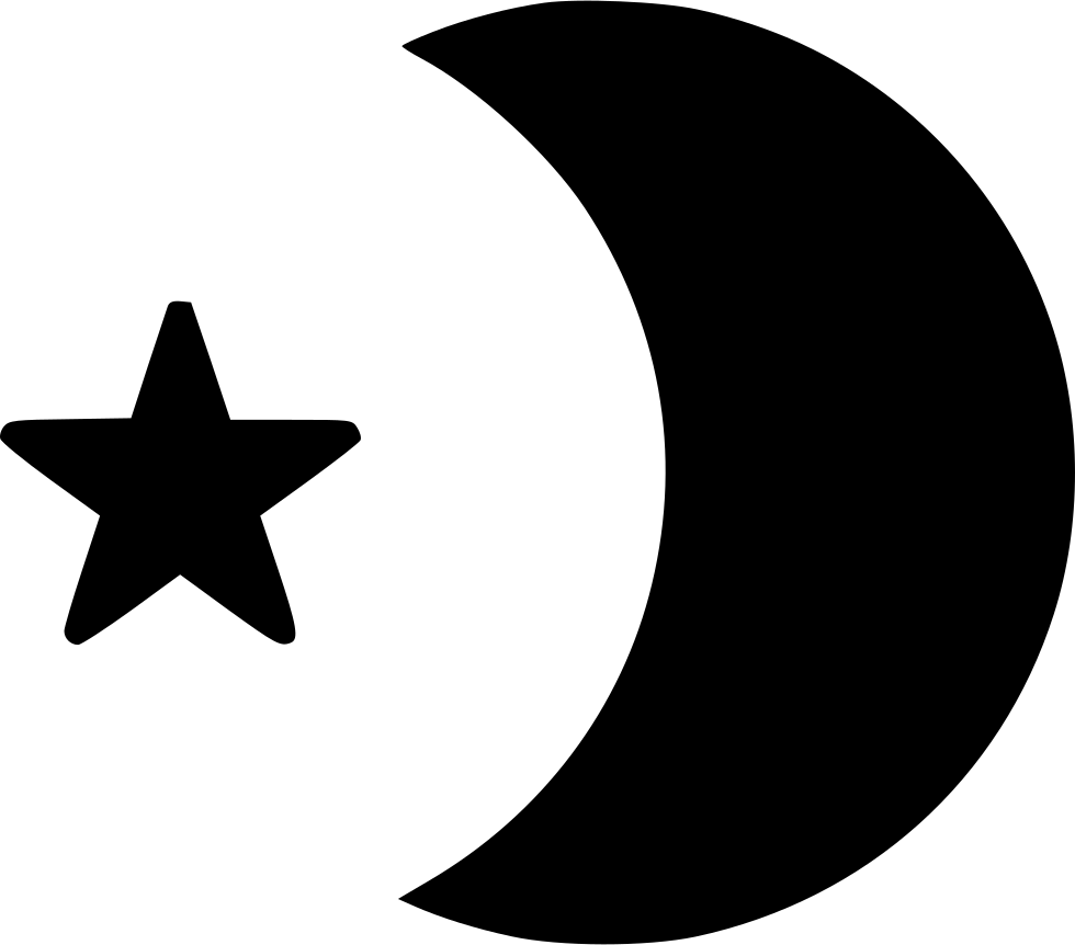 Night Clear Moon Star Comments - Crescent (980x862)